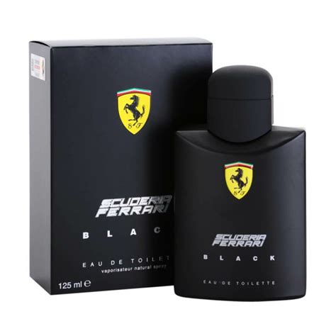 Scuderia Ferrari Black Ferrari cologne .